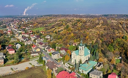 Cmentarz parafii św. Krzyża w Jaworznie - Jeleniu